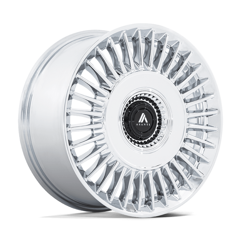 Asanti Black - ABL-40 TIARA - Chrome - 20" x 10.5", 45 Offset, 5x108/112 (Bolt pattern), 72.6mm HUB