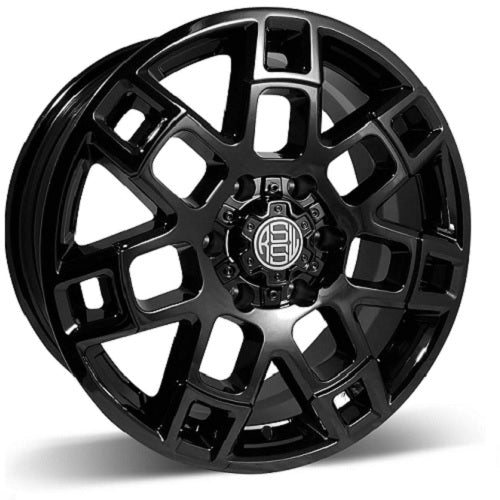 RSSW - Trail - Black - Gloss Black - 20" x 8.5", 20 Offset, 6x139.7 (Bolt pattern), 95.0mm HUB