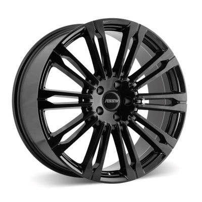 RSSW - Prestige - Black - Gloss Black - 20" x 8.5", 35 Offset, 5x120 (Bolt pattern), 60.1mm HUB