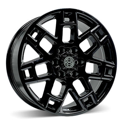 RSSW - Trail - Black - Gloss Black - 20" x 8.5", 20 Offset, 6x139.7 (Bolt pattern), 95.1mm HUB