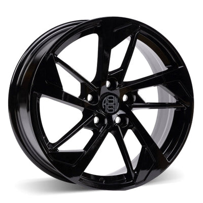 RSSW - Legend - Black - Gloss Black - 17" x 7", 40 Offset, 5x114.3 (Bolt pattern), 60.1mm HUB
