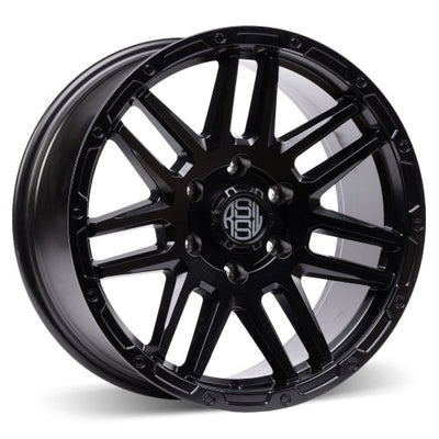 RSSW - Blitz - Black - Satin Black - 18" x 8.5", 18 Offset, 6x139.7 (Bolt pattern), 106.1mm HUB
