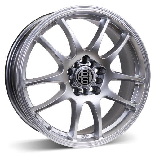RSSW - Velocity - Silver - Hyper Silver - 16" x 6.5", 40 Offset, 5x100/114.3 (Bolt pattern), 73.1mm HUB