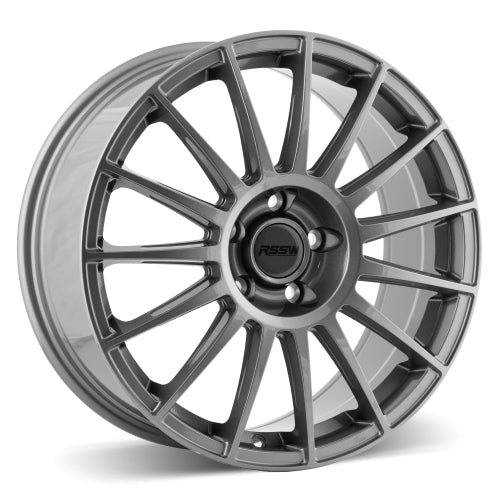 RSSW - Alpha - Grey - 17" x 7.5", 38 Offset, 5x114.3 (Bolt pattern), 67.1mm HUB