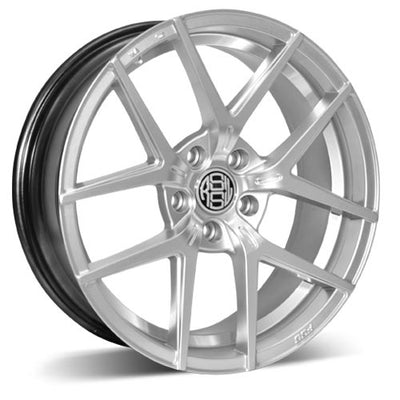 RSSW - Lambda - Silver - Hyper Silver - 18" x 8", 28 Offset, 5x114.3 (Bolt pattern), 67.1mm HUB