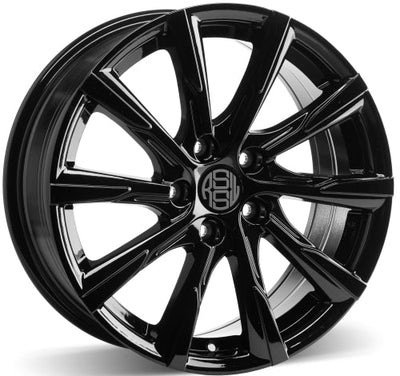 RSSW - Ultra - Black - Gloss Black - 19" x 8.5", 35 Offset, 5x114.3 (Bolt pattern), 67.10mm HUB