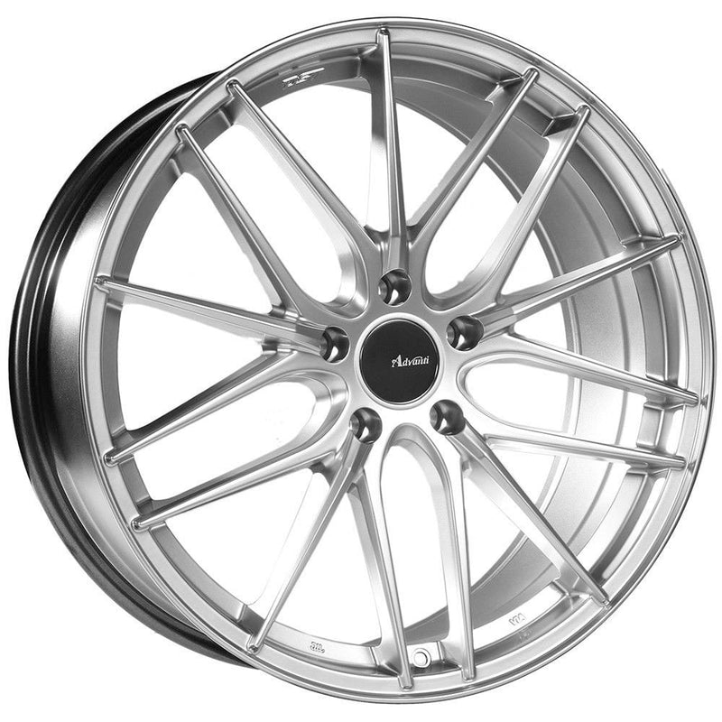Advanti - Catalan - Silver - Hyper Silver - 19" x 9.5", 32 Offset, 5x120 (Bolt pattern), 74.1mm HUB