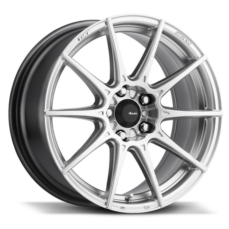 Advanti - Storm S1 - Silver - Hyper Silver - 17" x 8", 35 Offset, 5x120 (Bolt pattern), 74.1mm HUB