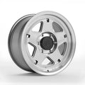 Blackhorn Offroad - NS5 - Silver - 17" x 8.5", 0 Offset, 6x139.7 (Bolt pattern), 106.10mm HUB