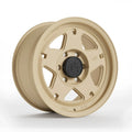 Blackhorn Offroad - NS5 - Desert Sand - 17" x 8.5", 0 Offset, 6x139.7 (Bolt pattern), 106.10mm HUB