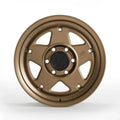 Blackhorn Offroad - NS5 - Bronze - 17" x 8.5", 25 Offset, 6x139.7 (Bolt pattern), 95.10mm HUB