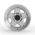 Blackhorn Offroad - NS5 - Silver - 17" x 8.5", 25 Offset, 6x139.7 (Bolt pattern), 95.10mm HUB