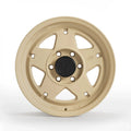 Blackhorn Offroad - NS5 - Desert Sand - 17" x 8.5", 25 Offset, 6x139.7 (Bolt pattern), 95.10mm HUB
