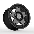 Blackhorn Offroad - NS5 - Black - 17" x 8.5", 0 Offset, 6x139.7 (Bolt pattern), 106.10mm HUB