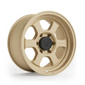 Blackhorn Offroad - AR6 - Desert Sand - 17" x 9", 0 Offset, 6x139.7 (Bolt pattern), 106.10mm HUB