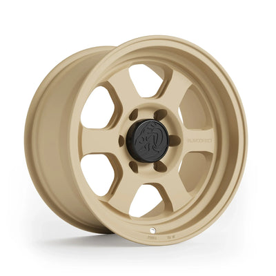 Blackhorn Offroad - AR6 - Desert Sand - 17" x 9", 0 Offset, 6x139.7 (Bolt pattern), 106.10mm HUB
