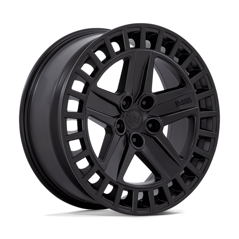Black Rhino - ALSTON - Black - Matte Black - 20" x 8.5", 25 Offset, 5x120 (Bolt pattern), 74.1mm HUB