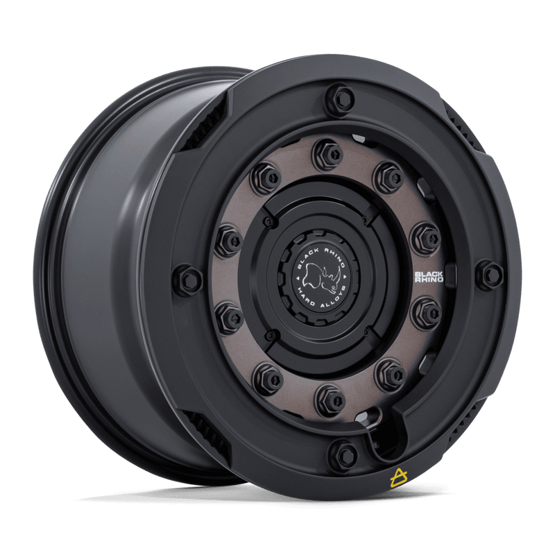 Black Rhino - BR027 ARX - Bronze - MATTE BRONZE W/ MATTE BLACK RG - 17" x 8", 32 Offset, 6x130, 139.7 (Bolt Pattern), 95.1mm HUB