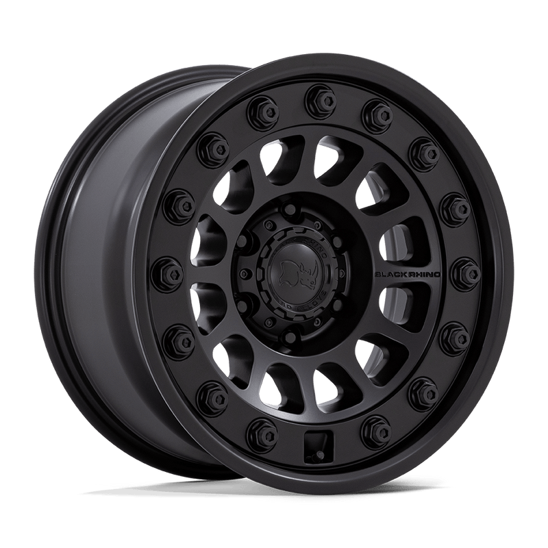 Black Rhino - BR012 OUTBACK - Black - Matte Black - 17" x 8.5", -10 Offset, 6x139.7 (Bolt pattern), 106.1mm HUB
