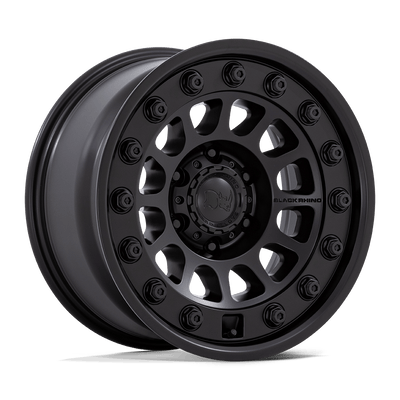 Black Rhino - BR012 OUTBACK - Black - Matte Black - 17" x 8", 32 Offset, 6x135 (Bolt pattern), 87.10mm HUB