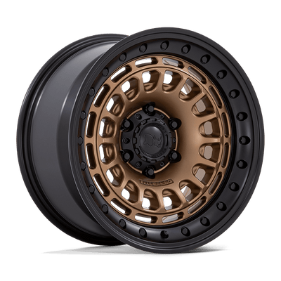 Black Rhino - BR014 SAHARA - Bronze - Matte Bronze with Gloss Black Lip - 17" x 9", -12 Offset, 5x127 (Bolt pattern), 71.5mm HUB