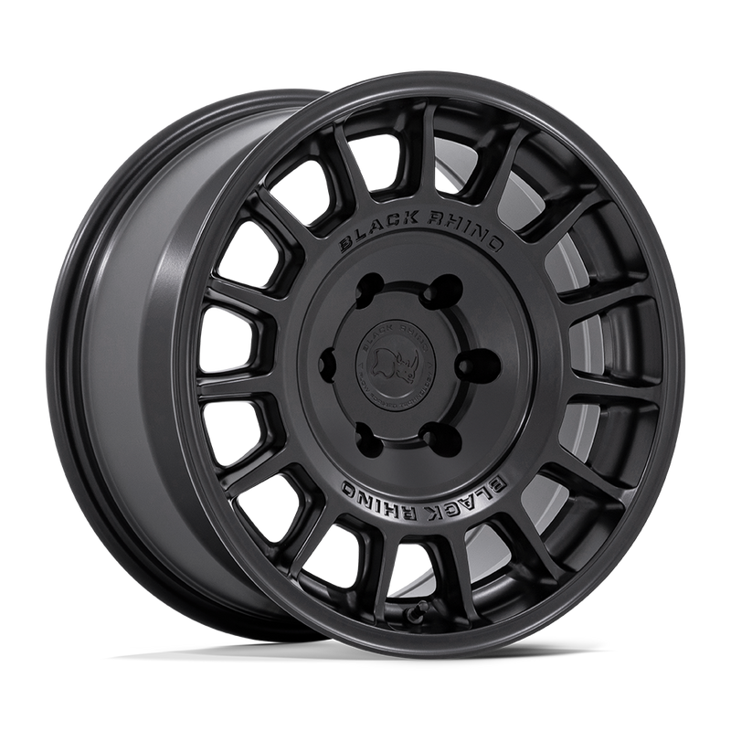 Black Rhino - BR015 VOLL - Black - Matte Black - 18" x 8", 25 Offset, 5x112 (Bolt pattern), 72.56mm HUB