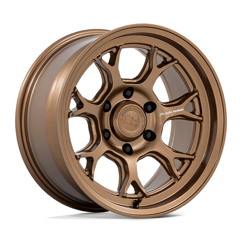 Black Rhino - BR017 ETOSHA - Bronze - Matte Bronze - 17" x 8.5", -10 Offset, 6x139.7 (Bolt pattern), 106.1mm HUB