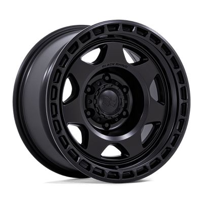 Black Rhino - BR018 VOYAGER - Black - Matte Black - 17" x 8.5", 0 Offset, 6x139.7 (Bolt pattern), 106.1mm HUB