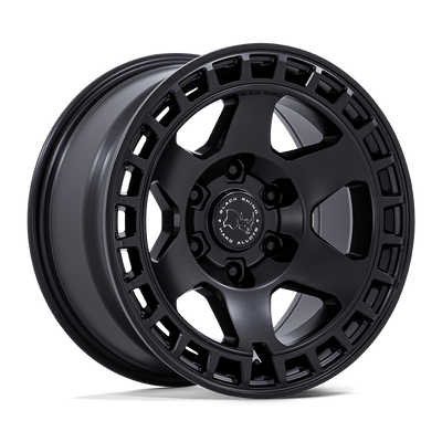 Black Rhino - BR022 BAHARI - Black - Matte Black - 17" x 8.5", 25 Offset, 5x127 (Bolt pattern), 71.50mm HUB