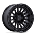 Black Rhino - BR025 RIVAL - Black - Matte Black W/ Gloss Blk-Lp - 20" x 9", 1 Offset, 5x127 (Bolt pattern), 71.50mm HUB