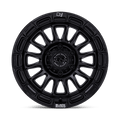 Black Rhino - BR025 RIVAL - Black - Matte Black W/ Gloss Blk-Lp - 20" x 9", 1 Offset, 6x135 (Bolt pattern), 87.10mm HUB