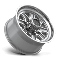 Black Rhino - BR032 ECHO - Silver - Gloss Silver W/ Machined Face - 18" x 9", 12 Offset, 8x180 (Bolt pattern), 124.20mm HUB