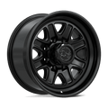 Black Rhino - BR032 ECHO - Black - Matte Black - 18" x 9", 12 Offset, 8x170 (Bolt pattern), 125.10mm HUB