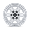 Black Rhino - BR032 ECHO - Silver - Gloss Silver W/ Machined Face - 18" x 9", 12 Offset, 6x135 (Bolt pattern), 87.10mm HUB