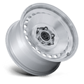 Black Rhino - BR036 BASIN - Silver - Gloss Silver W/ Machined Face - 17" x 8", 32 Offset, 6x139.7 (Bolt pattern), 106.10mm HUB