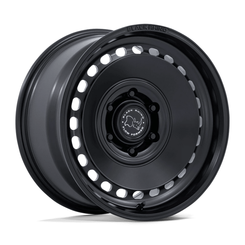 Black Rhino - BR036 BASIN - Black - Matte Black - 17" x 8.5", 25 Offset, 6x135 (Bolt pattern), 87.10mm HUB