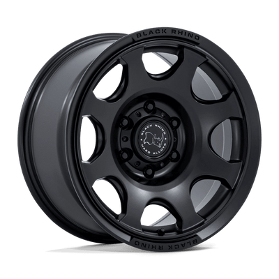 Black Rhino - BR037 TEMBO - Black - Matte Black - 18" x 9", 12 Offset, 6x139.7 (Bolt pattern), 106.10mm HUB