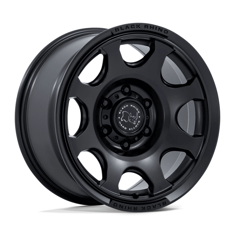 Black Rhino - BR037 TEMBO - Black - Matte Black - 17" x 8.5", 25 Offset, 6x139.7 (Bolt pattern), 106.10mm HUB