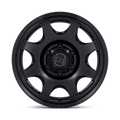 Black Rhino - BR037 TEMBO - Black - Matte Black - 17" x 8.5", 0 Offset, 6x139.7 (Bolt pattern), 106.10mm HUB