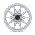 Black Rhino - BR038 RONIN - Silver - Gloss Silver W/ Machined Face - 17" x 8.5", 0 Offset, 6x139.7 (Bolt pattern), 106.10mm HUB