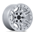 Black Rhino - BR039 VANGUARD - Silver - Gloss Silver W/ Machined Face - 17" x 8.5", 25 Offset, 6x130 (Bolt pattern), 84.10mm HUB