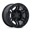 Black Rhino - BR039 VANGUARD - Black - Matte Black - 20" x 9", 15 Offset, 6x139.7 (Bolt pattern), 106.10mm HUB