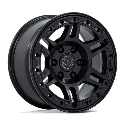 Black Rhino - BR039 VANGUARD - Black - Matte Black - 20" x 9", 15 Offset, 6x114.3 (Bolt pattern), 66.06mm HUB