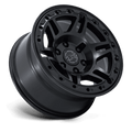 Black Rhino - BR039 VANGUARD - Black - Matte Black - 17" x 8", 32 Offset, 6x139.7 (Bolt pattern), 106.10mm HUB