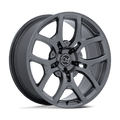 Black Rhino - BR406 ROCKLEDGE - Gunmetal - Matte Gunmetal - 20" x 8.5", 35 Offset, 5x139.7 (Bolt pattern), 64.15mm HUB