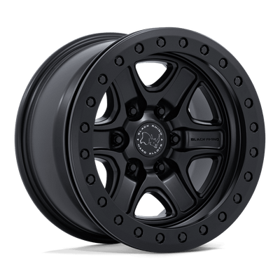 Black Rhino - BR200 ECHO TRAIL LOCK BEADLOCK - Black - MATTE BLACK - 18" x 9", 12 Offset, 6x135 (Bolt Pattern), 87.1mm HUB