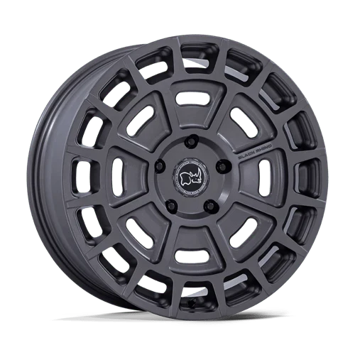 Black Rhino - BR404 VOLTAIC - Gunmetal - MATTE GUNMETAL - 20" x 8.5", 35 Offset, 5x139.7 (Bolt pattern), 64.15mm HUB