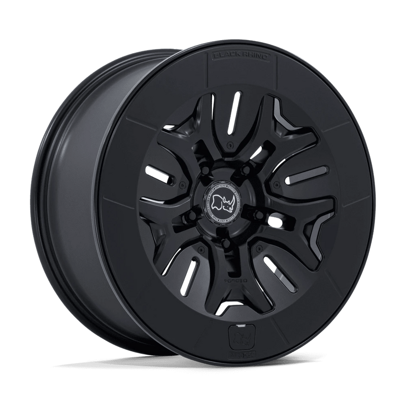 Black Rhino - BR406 ROCKLEDGE - Black - Matte Black - 20" x 8.5", 35 Offset, 5x139.7 (Bolt pattern), 64.15mm HUB