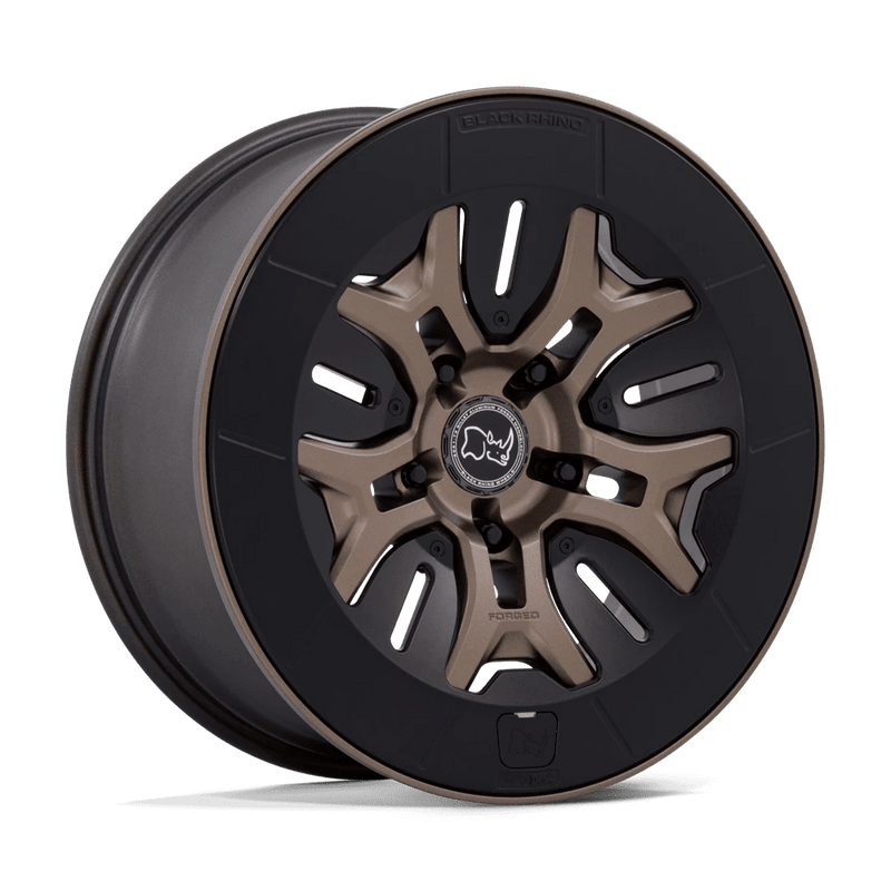 Black Rhino - BR406 ROCKLEDGE - Bronze - Matte Bronze - 20" x 8.5", 35 Offset, 5x139.7 (Bolt pattern), 64.15mm HUB
