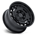 Black Rhino - BR600 VAGABOND - Black - Matte Black W/ Gloss Black Lip - 17" x 8", 32 Offset, 6x139.7 (Bolt pattern), 106.10mm HUB